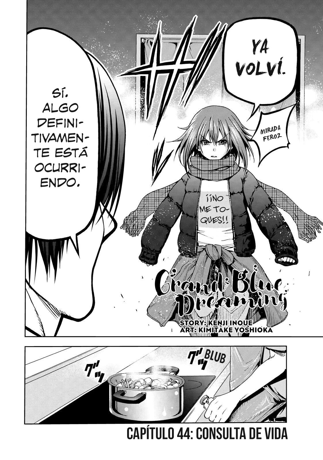 Grand Blue Capitulo 44: Consulta de vida página 3