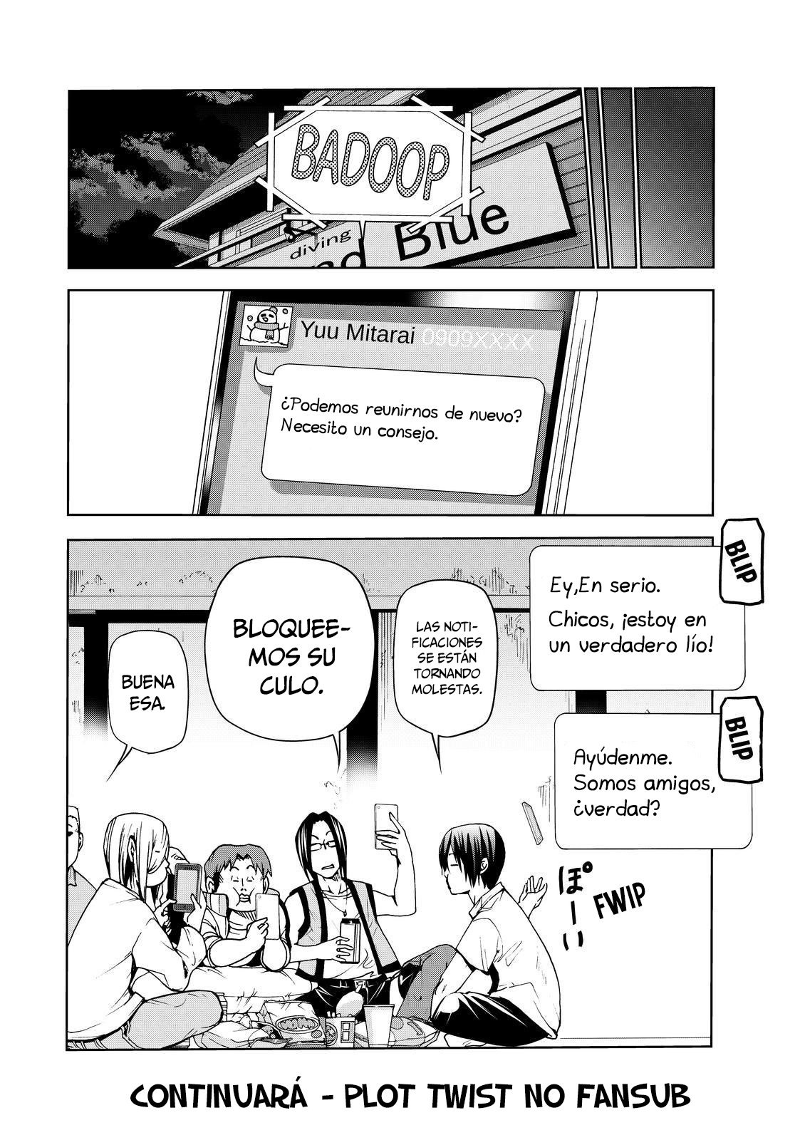 Grand Blue Capitulo 44: Consulta de vida página 31