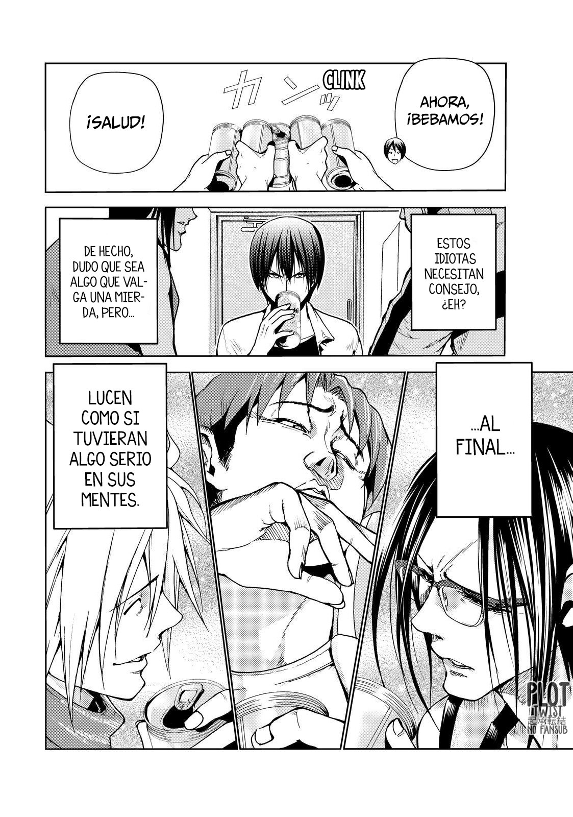Grand Blue Capitulo 44: Consulta de vida página 9