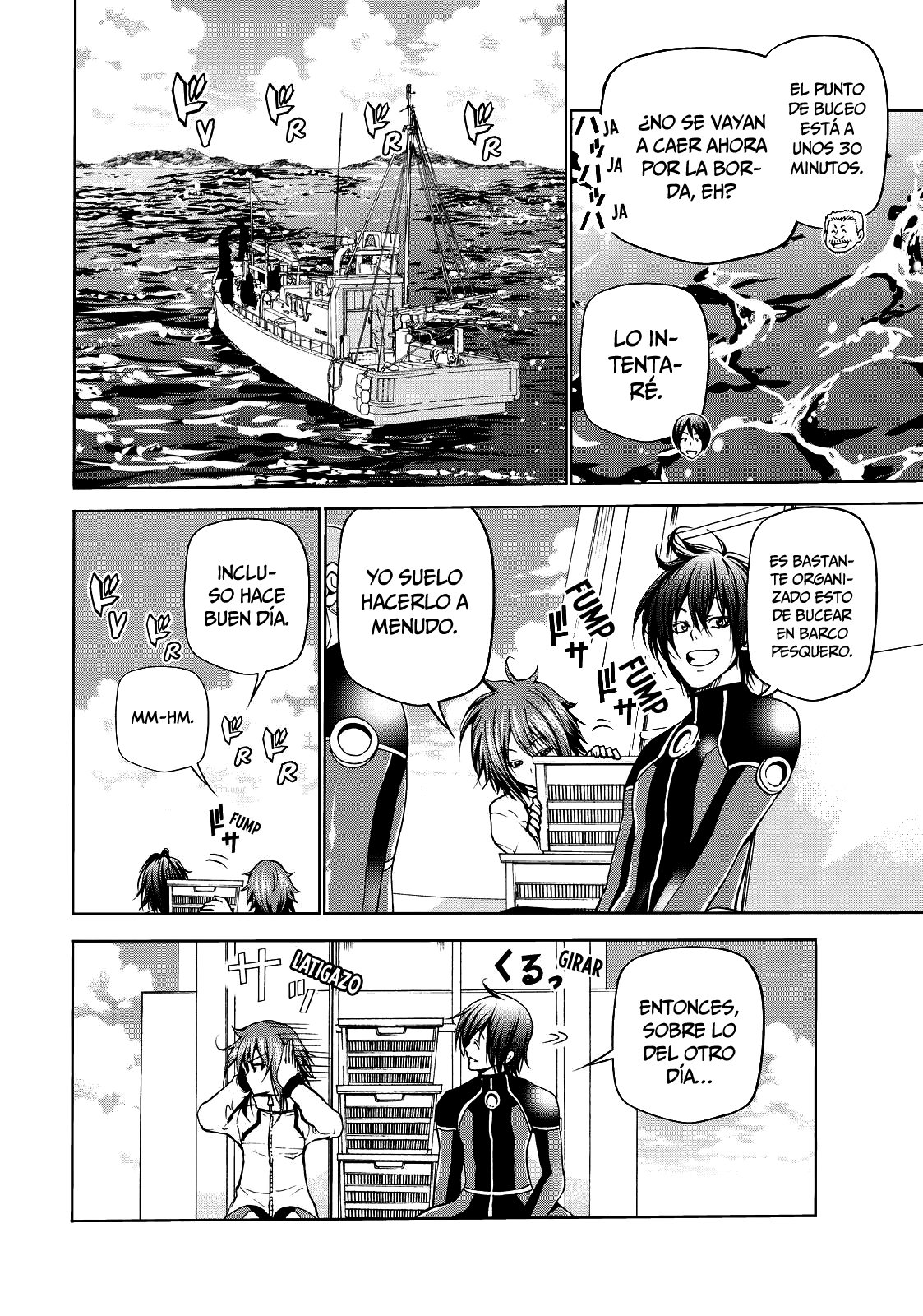 Grand Blue Capitulo 45: Ahora estamos en paz página 12