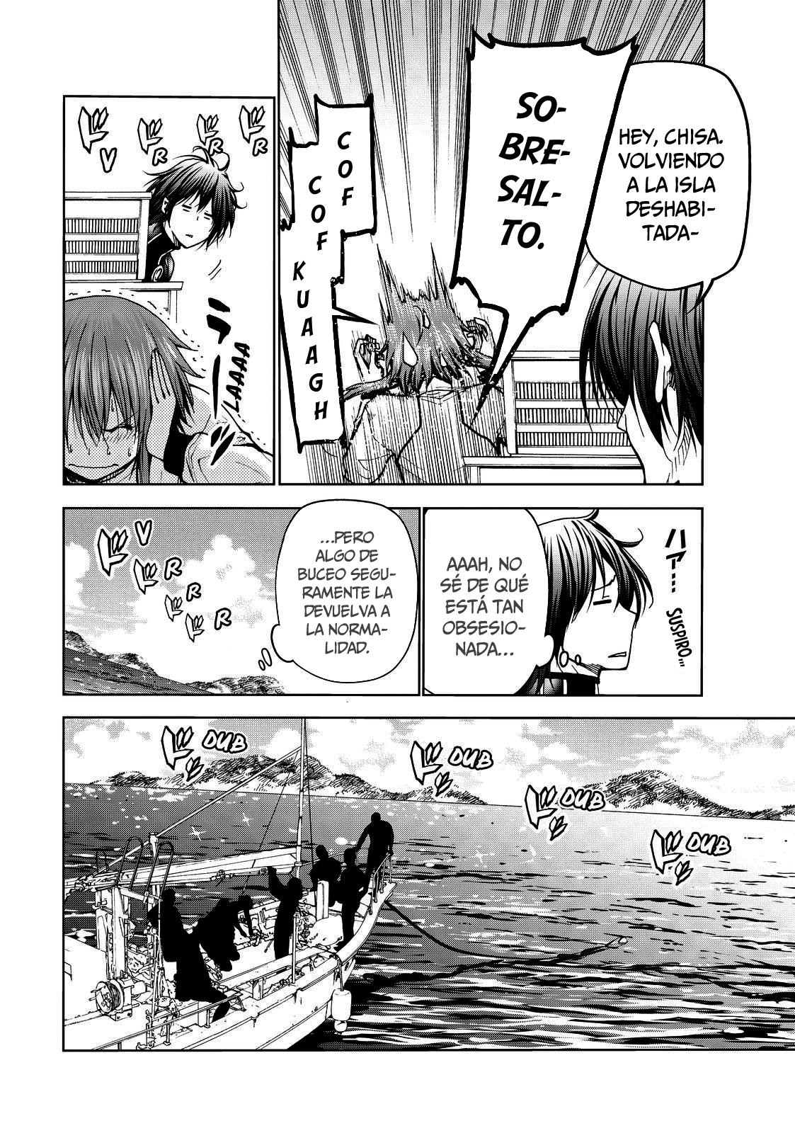 Grand Blue Capitulo 45: Ahora estamos en paz página 14