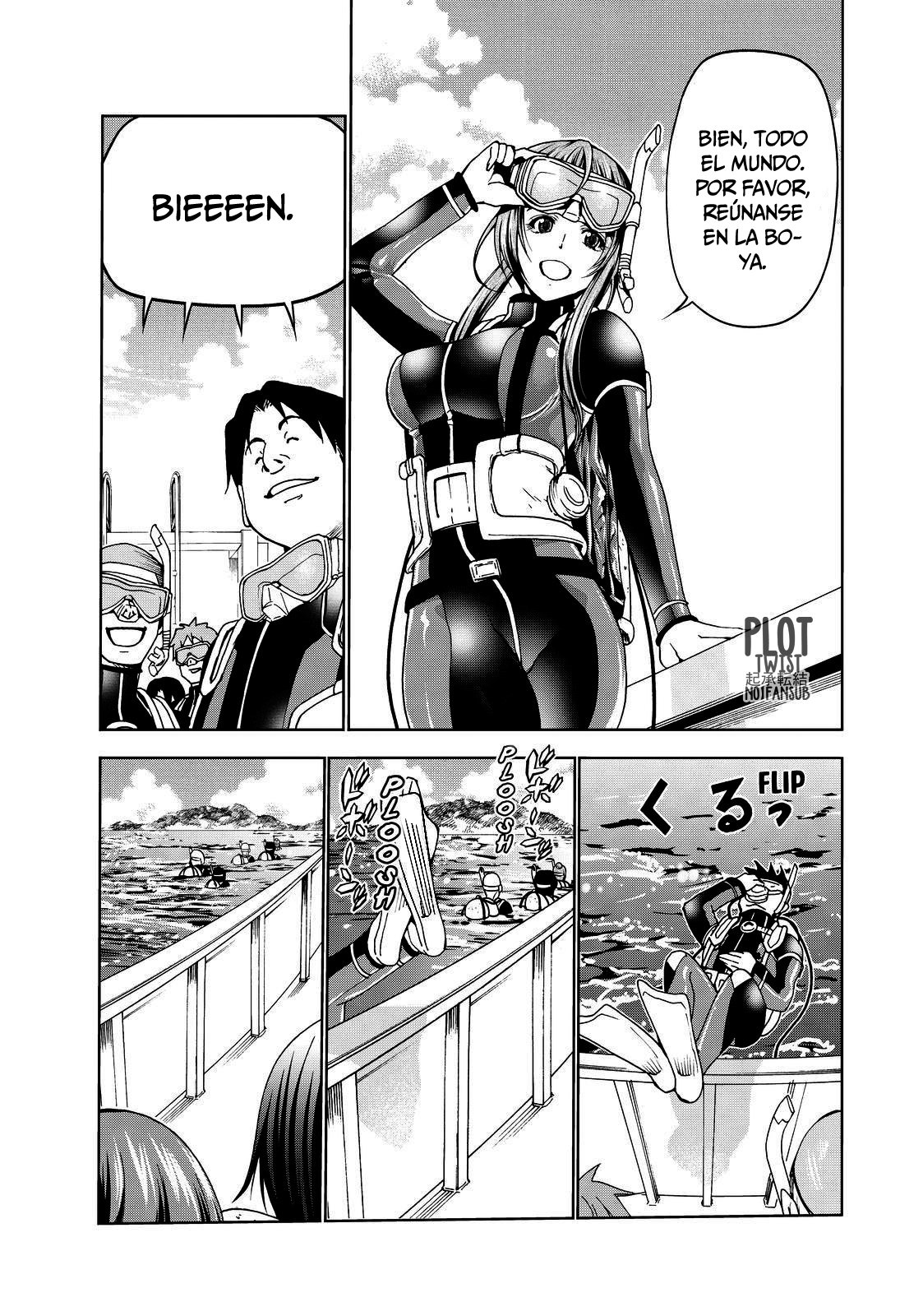 Grand Blue Capitulo 45: Ahora estamos en paz página 15