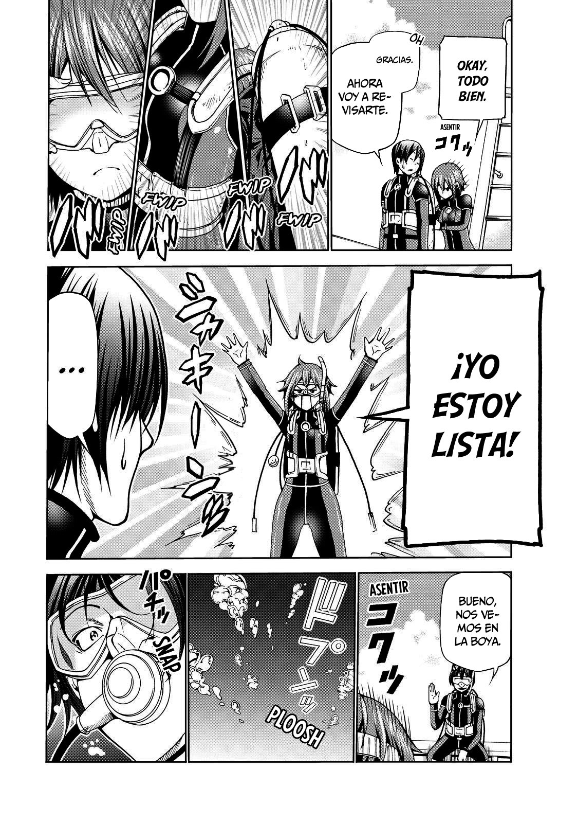 Grand Blue Capitulo 45: Ahora estamos en paz página 16