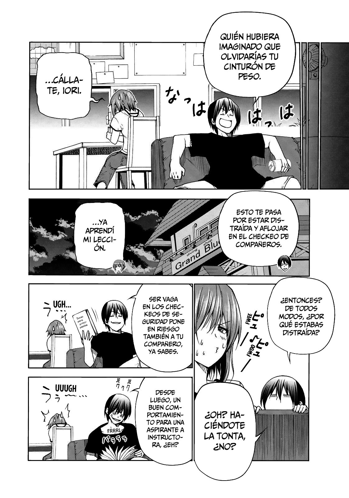 Grand Blue Capitulo 45: Ahora estamos en paz página 22
