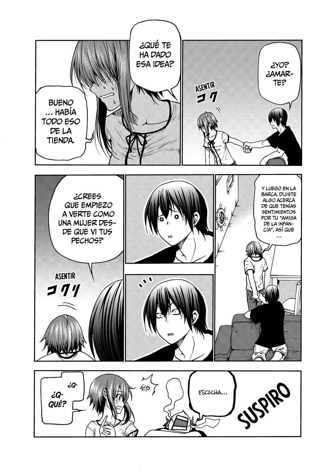 Grand Blue Capitulo 45: Ahora estamos en paz página 27