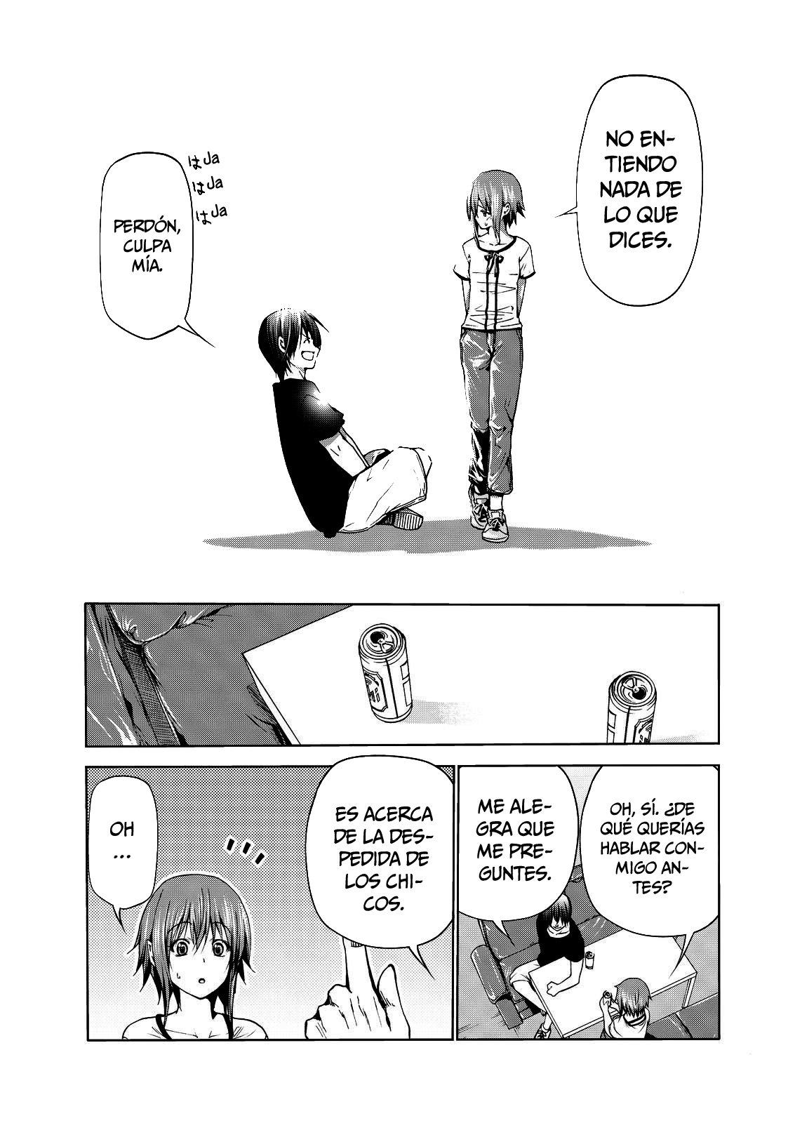 Grand Blue Capitulo 45: Ahora estamos en paz página 33