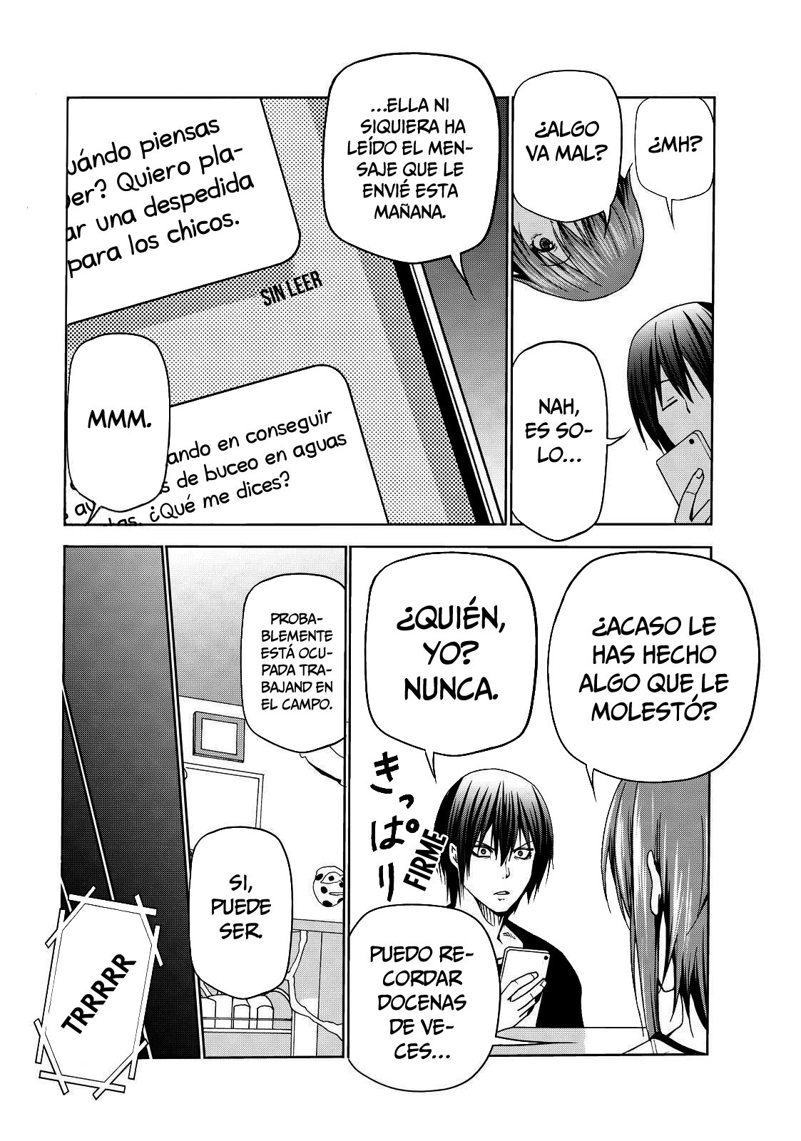 Grand Blue Capitulo 45: Ahora estamos en paz página 36