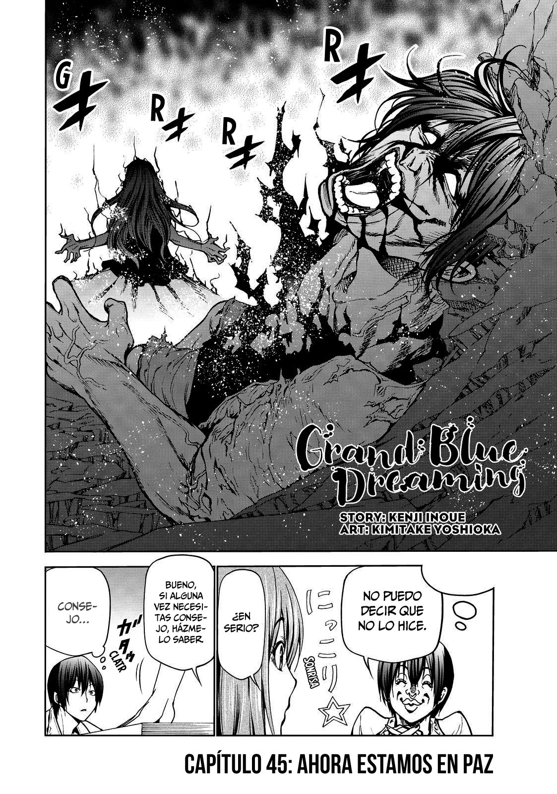 Grand Blue Capitulo 45: Ahora estamos en paz página 4