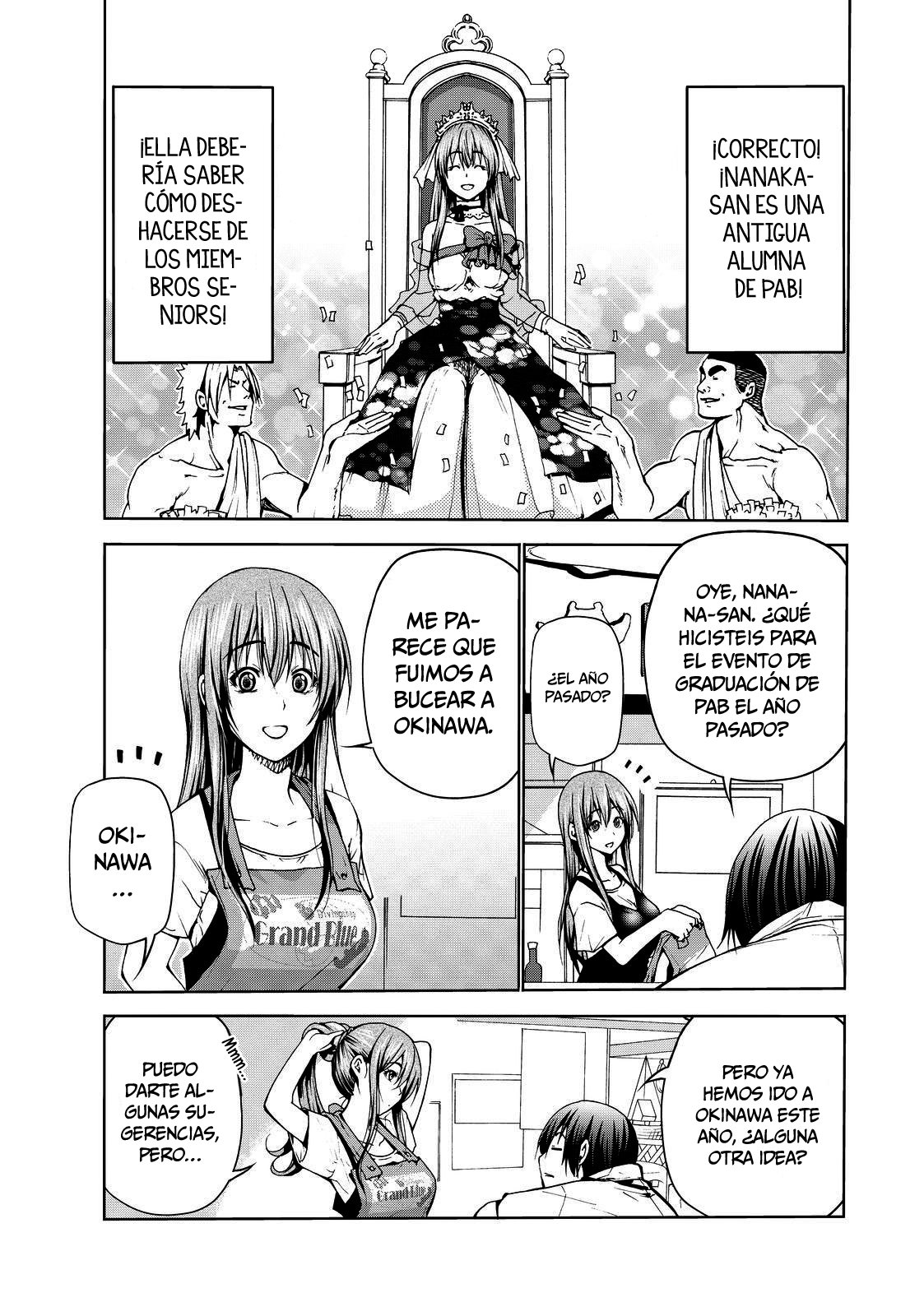 Grand Blue Capitulo 45: Ahora estamos en paz página 5
