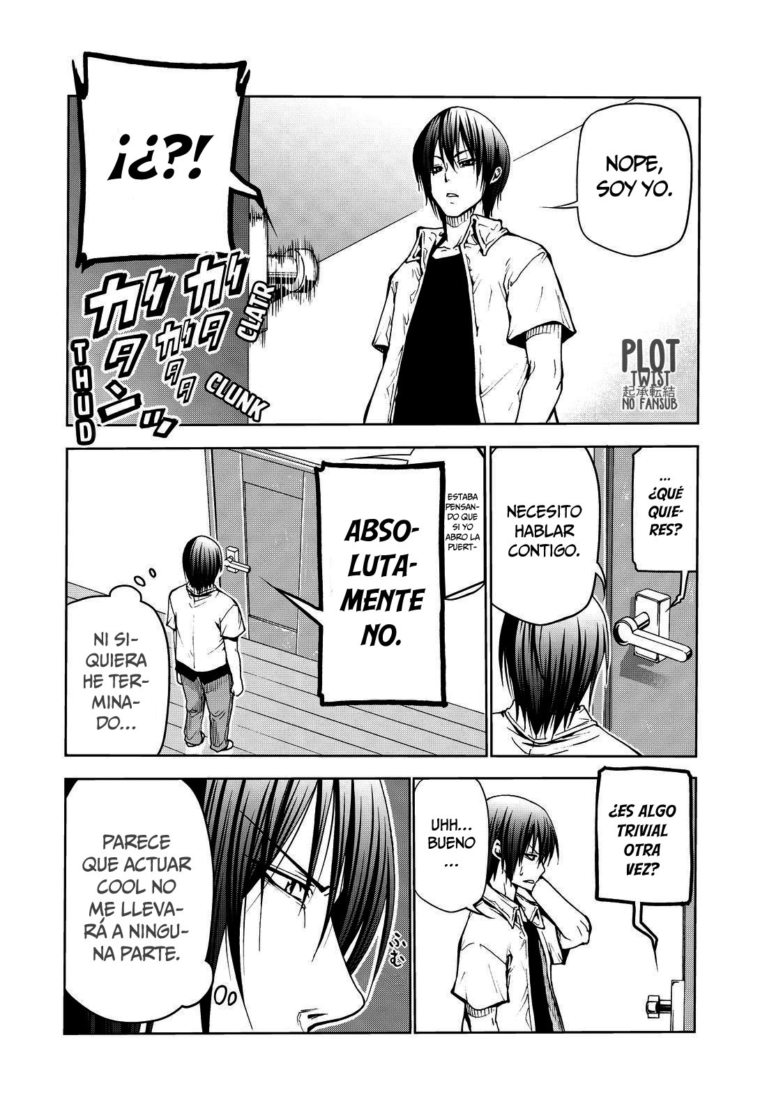 Grand Blue Capitulo 45: Ahora estamos en paz página 8