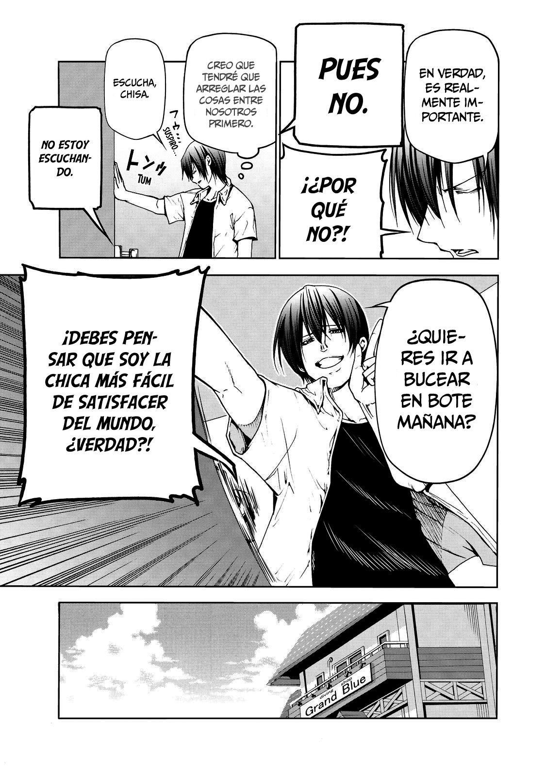 Grand Blue Capitulo 45: Ahora estamos en paz página 9