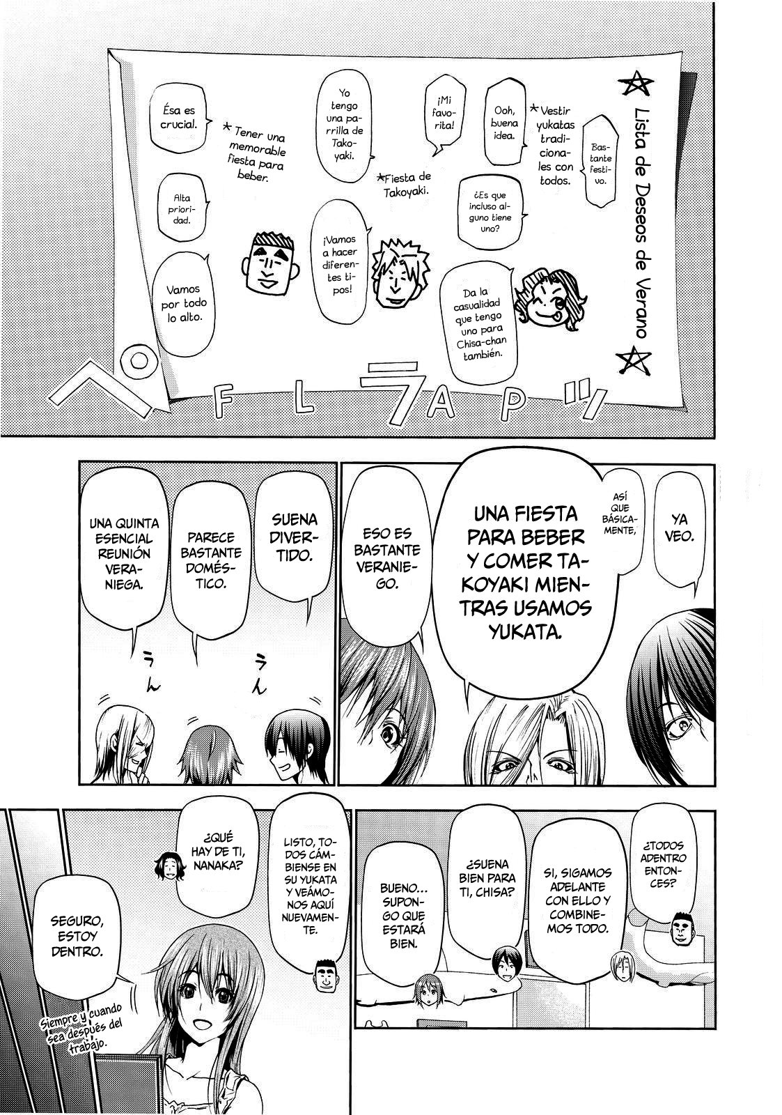 Grand Blue Capitulo 46 página 14