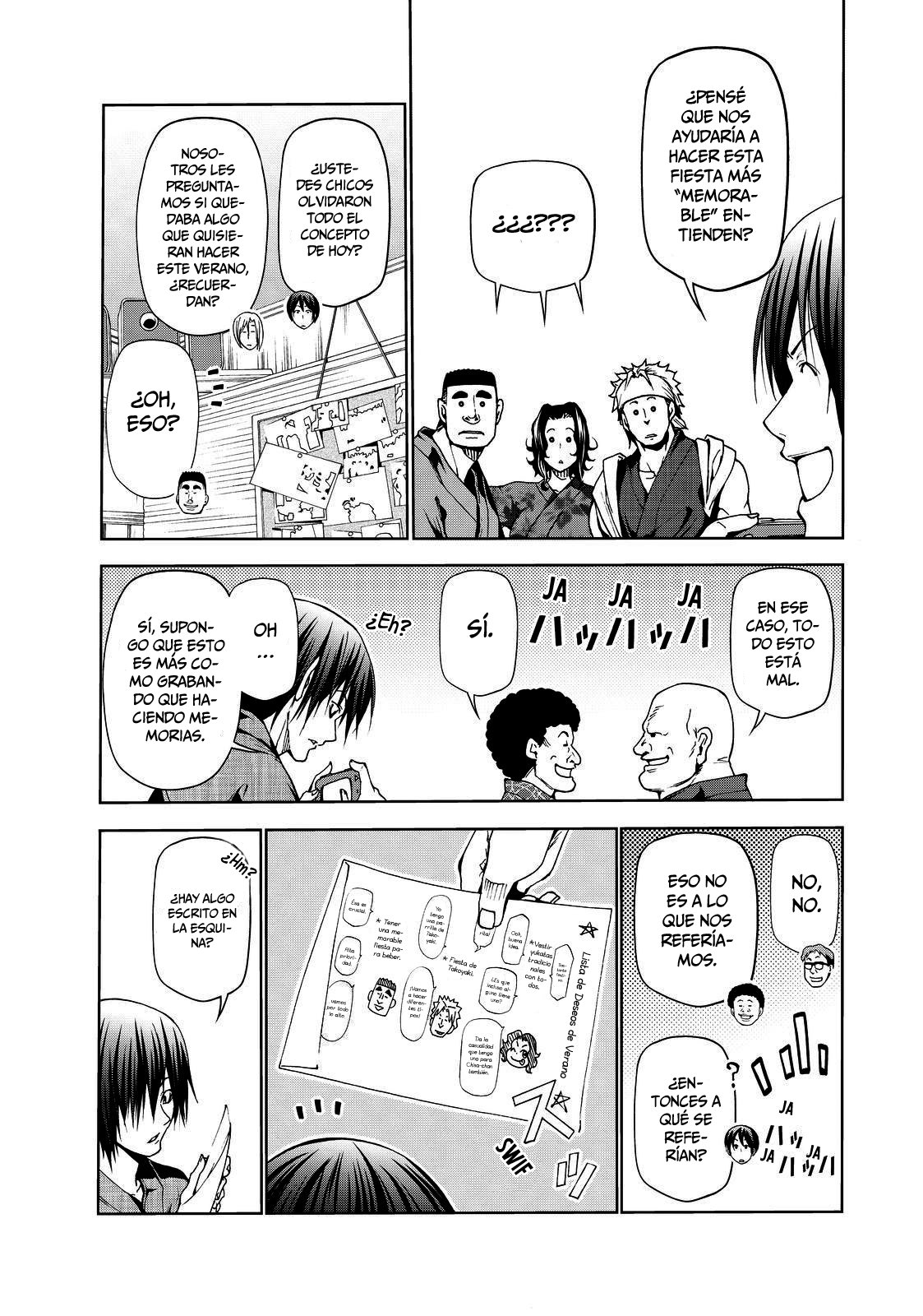 Grand Blue Capitulo 46 página 21
