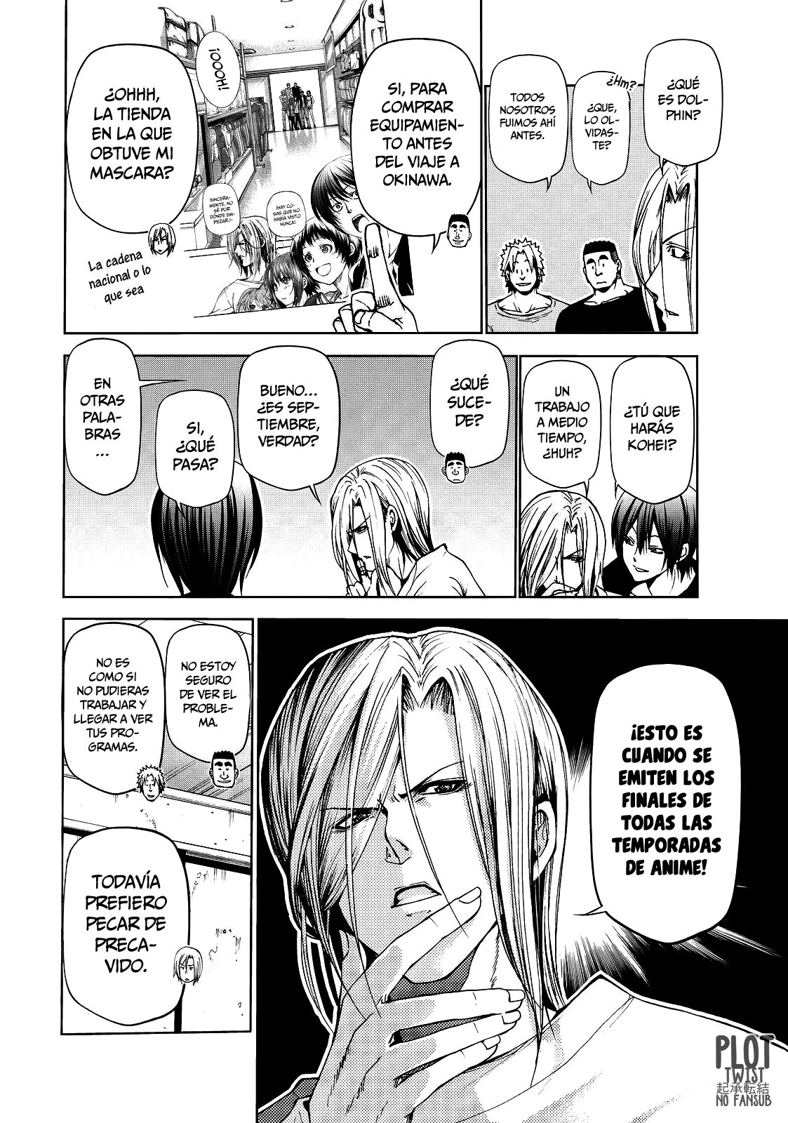 Grand Blue Capitulo 46 página 5