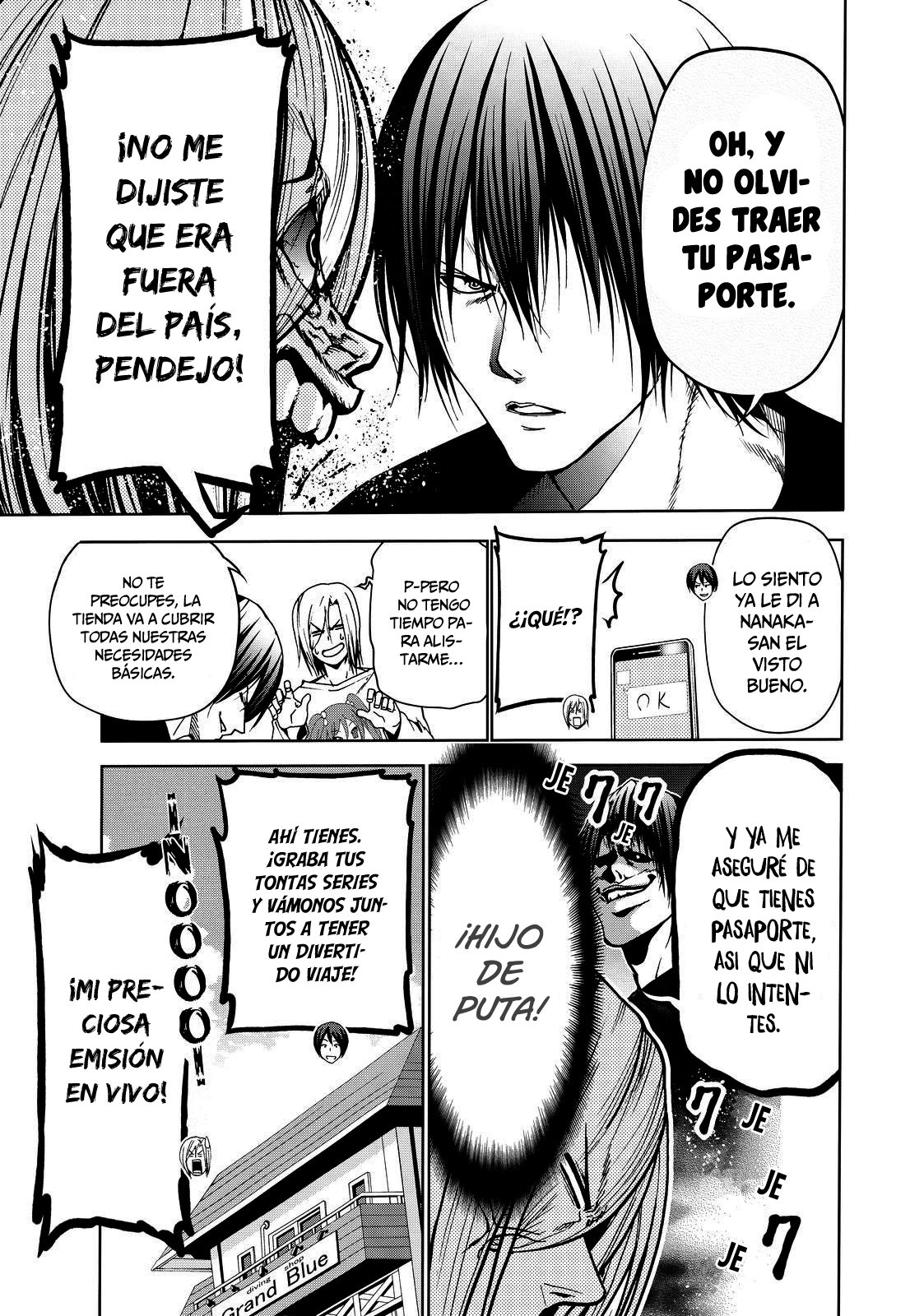 Grand Blue Capitulo 46 página 8
