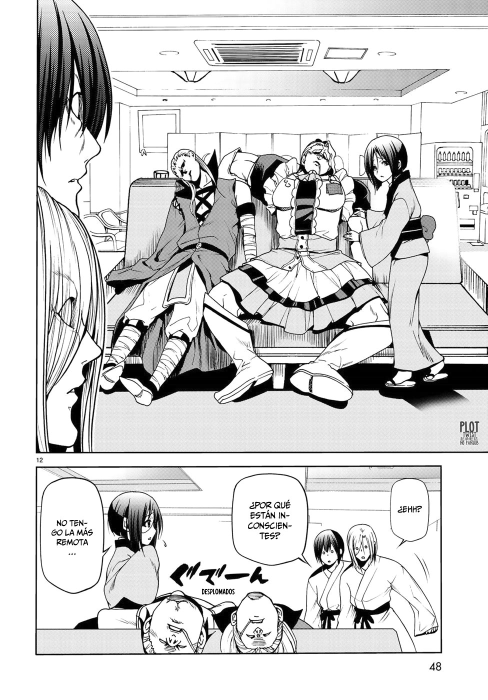 Grand Blue Capitulo 48 página 14