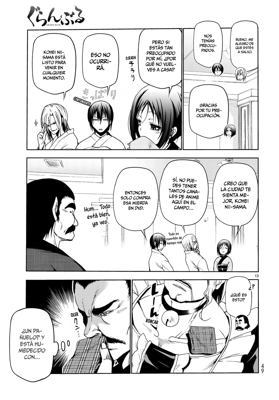 Grand Blue Capitulo 48 página 15
