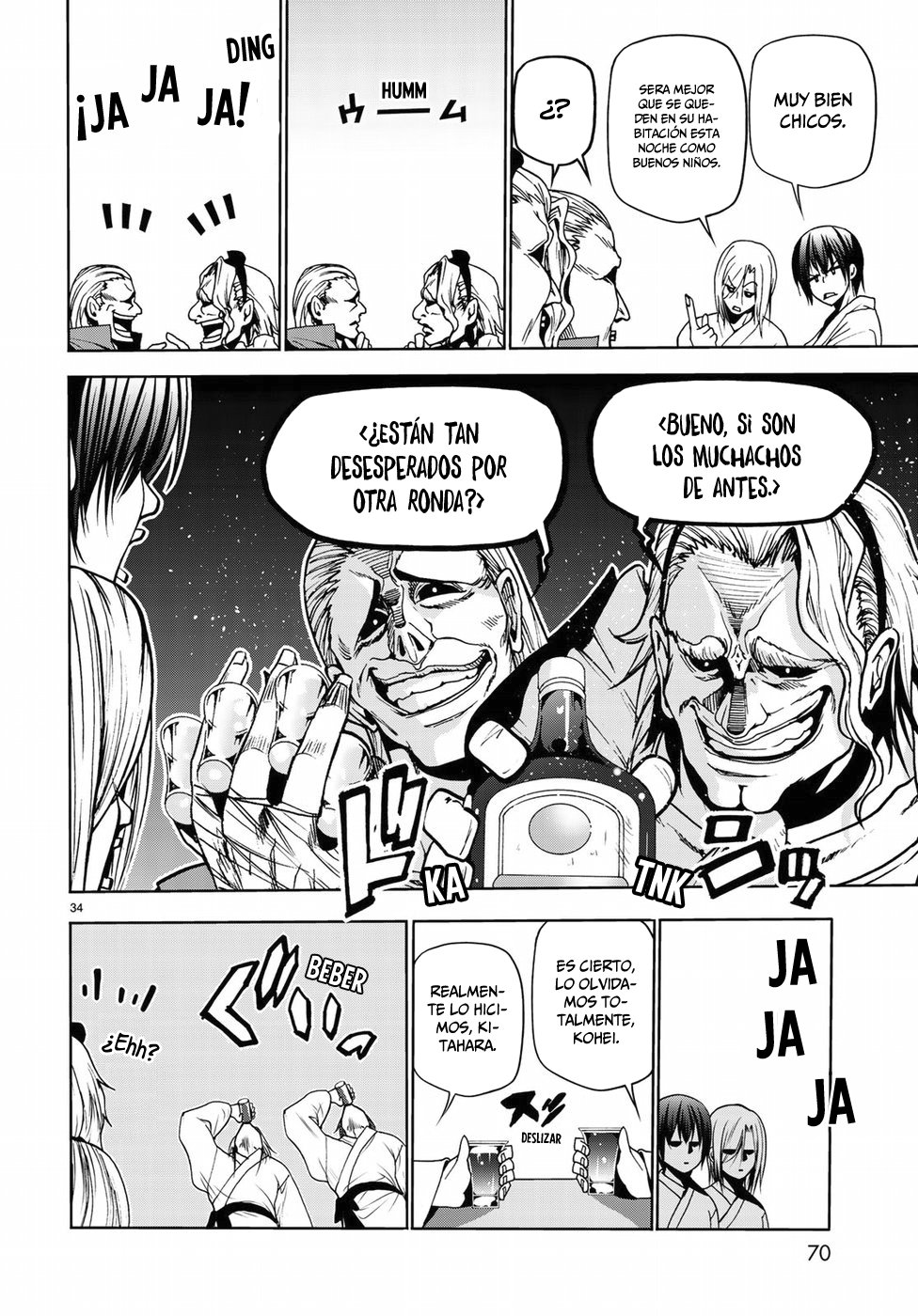 Grand Blue Capitulo 48 página 35
