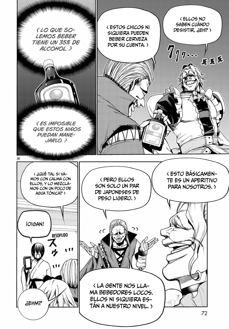 Grand Blue Capitulo 48 página 37