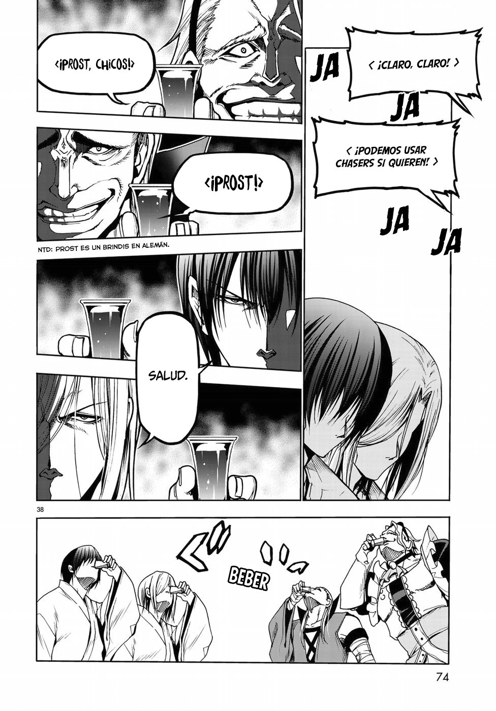 Grand Blue Capitulo 48 página 39