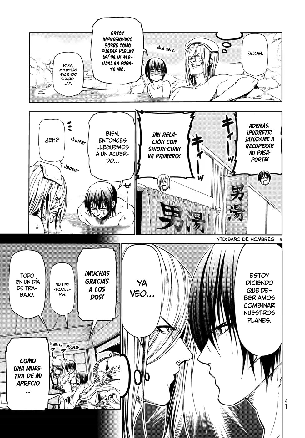 Grand Blue Capitulo 48 página 7