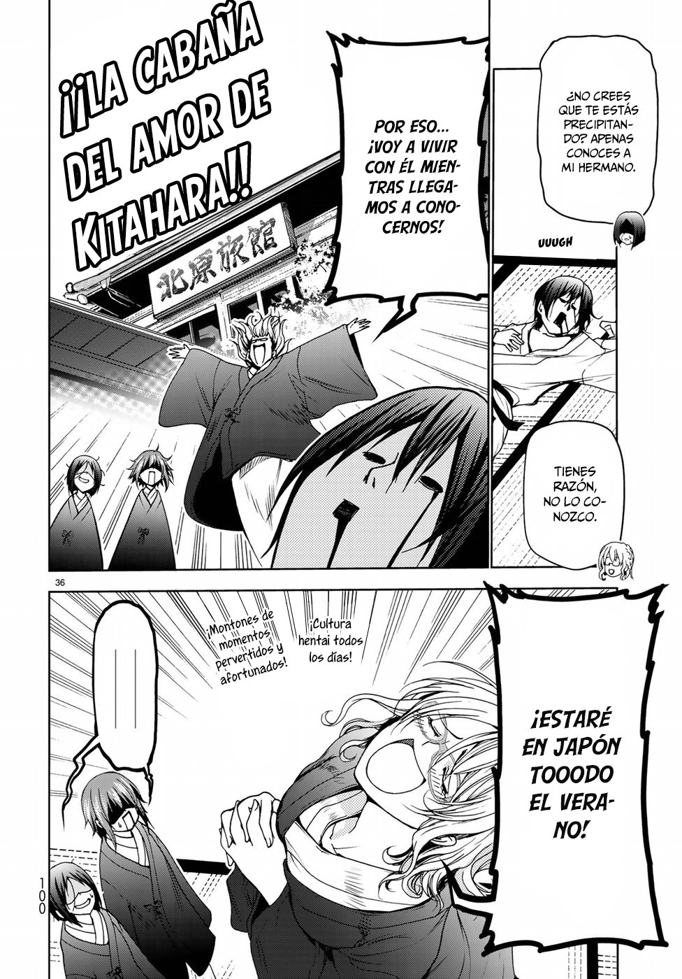 Grand Blue Capitulo 49 página 37