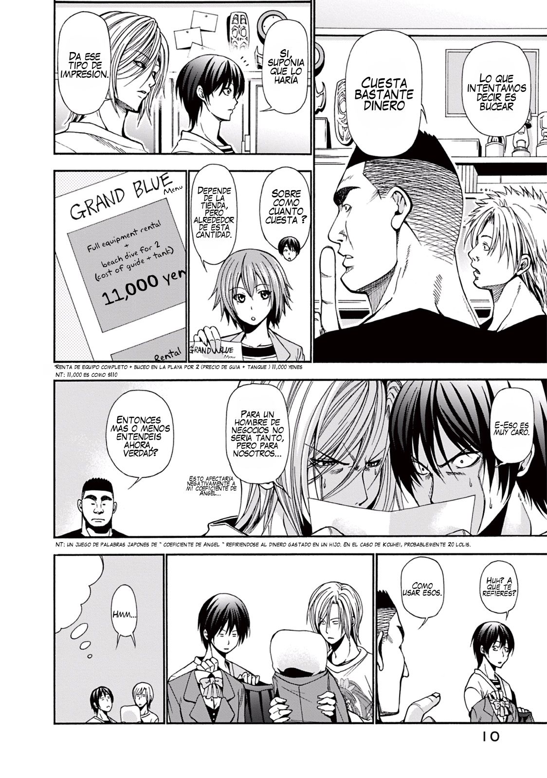 Grand Blue Capitulo 5 página 10
