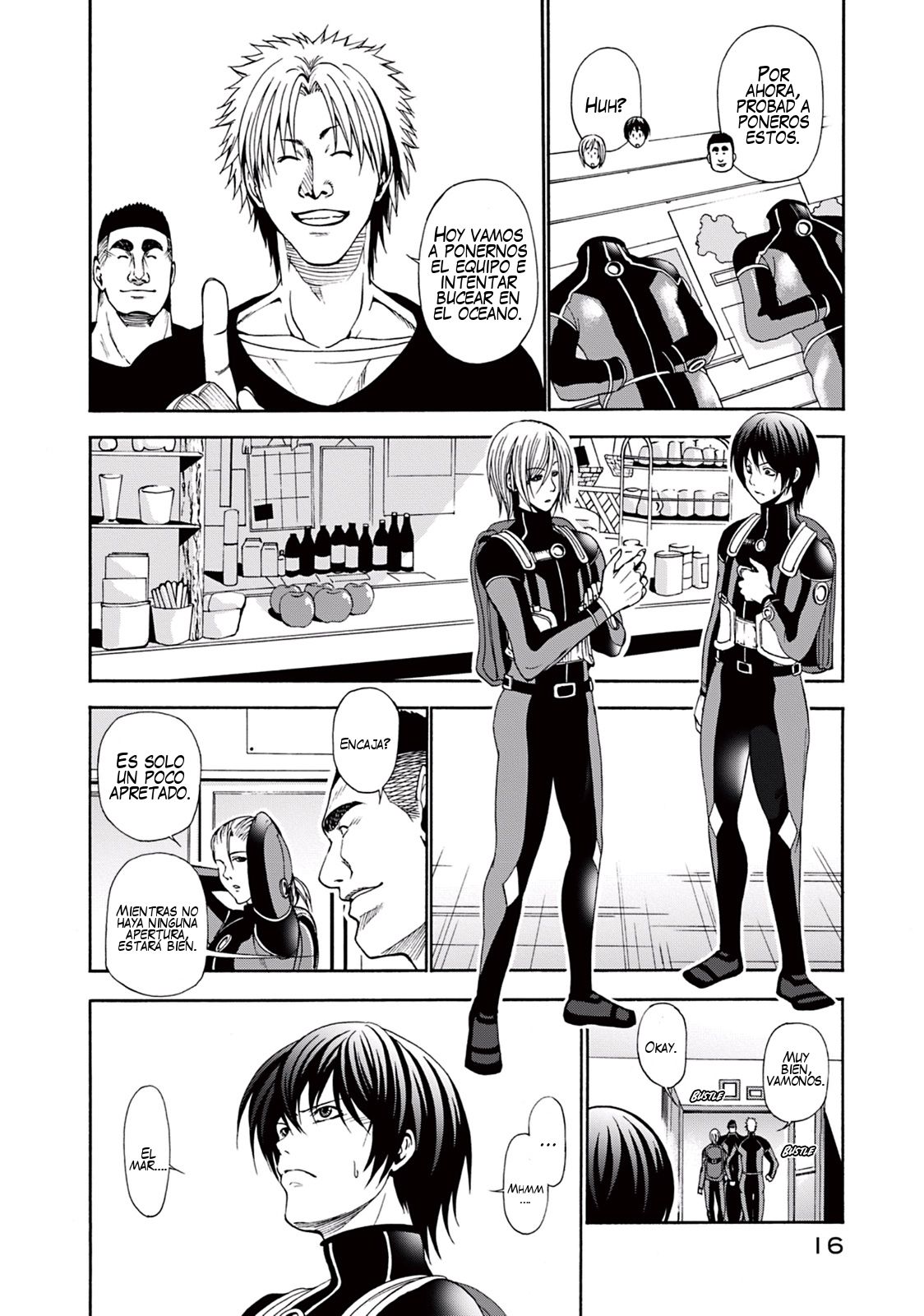 Grand Blue Capitulo 5 página 16