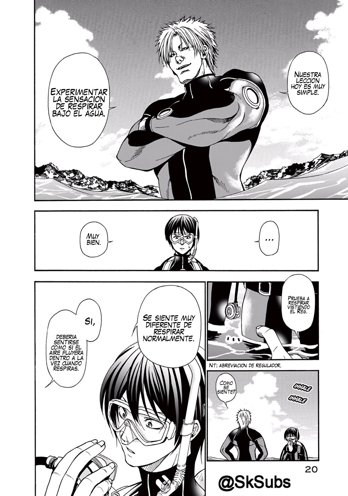 Grand Blue Capitulo 5 página 20
