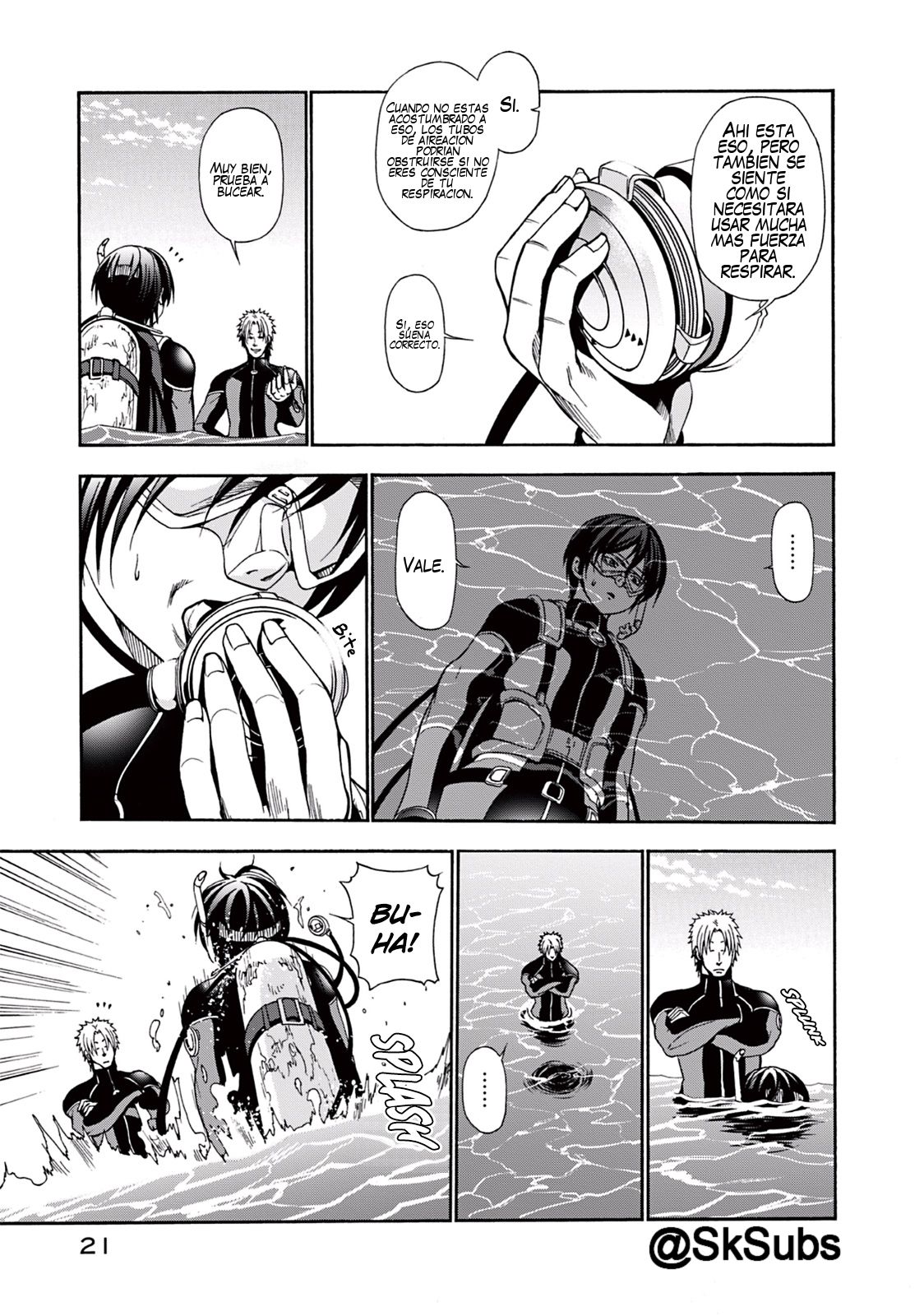 Grand Blue Capitulo 5 página 21