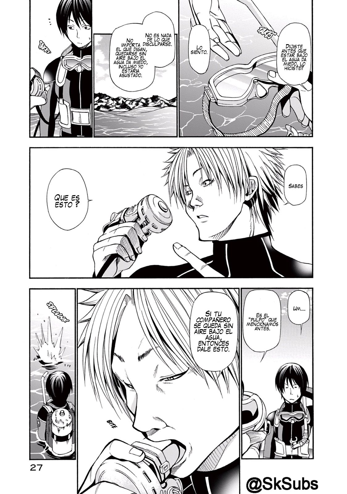 Grand Blue Capitulo 5 página 27