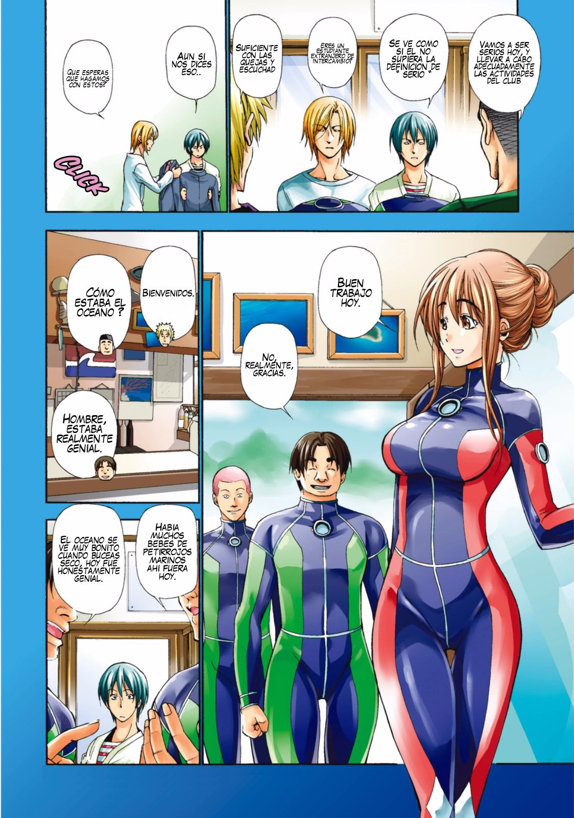 Grand Blue Capitulo 5 página 4