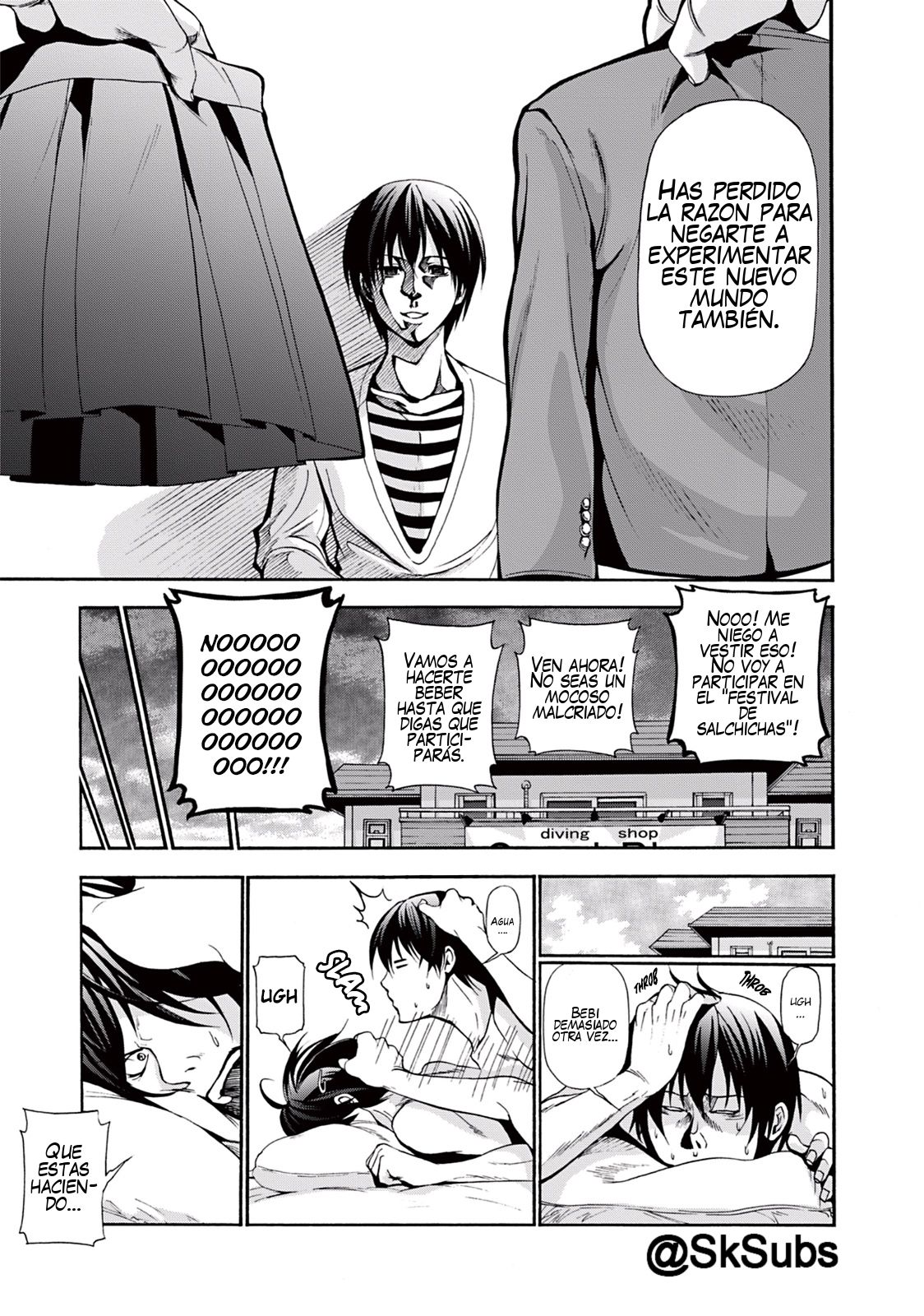 Grand Blue Capitulo 5 página 40