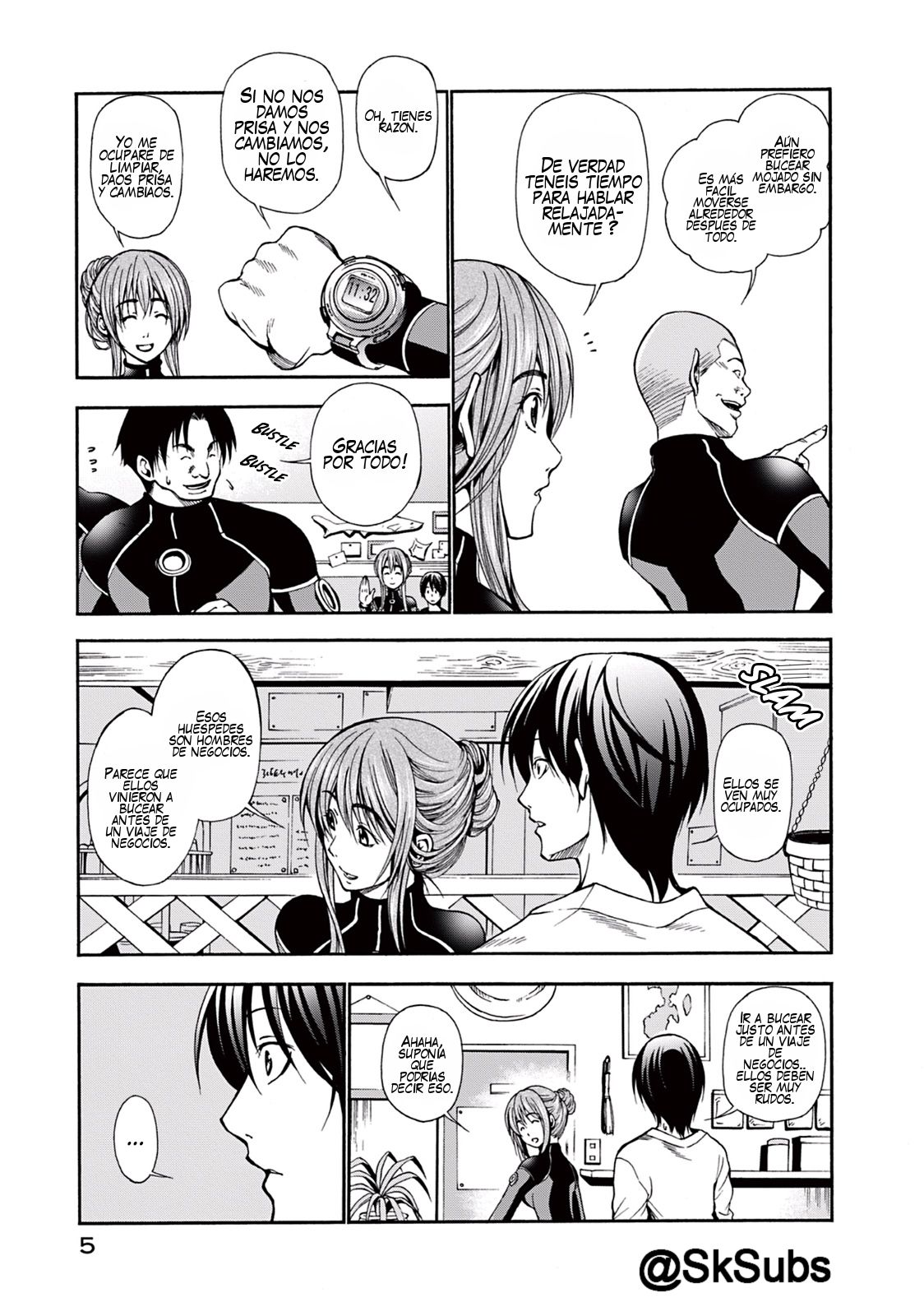 Grand Blue Capitulo 5 página 5