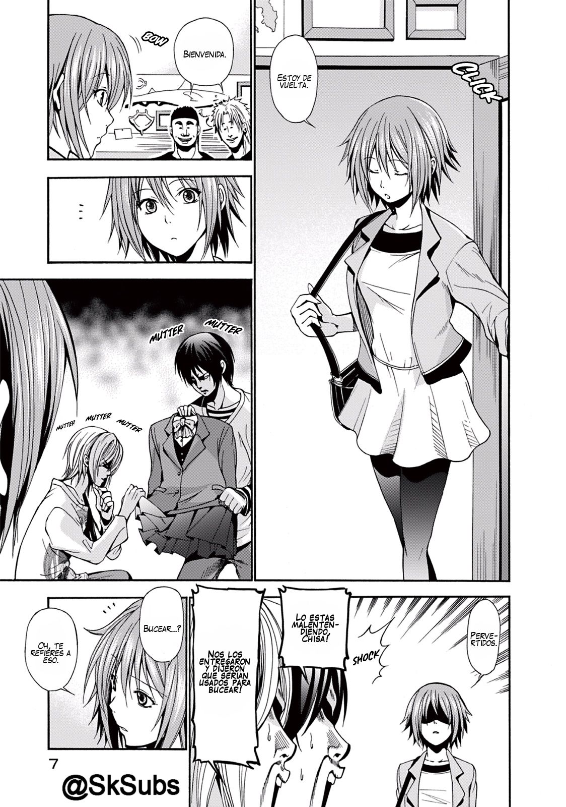 Grand Blue Capitulo 5 página 7