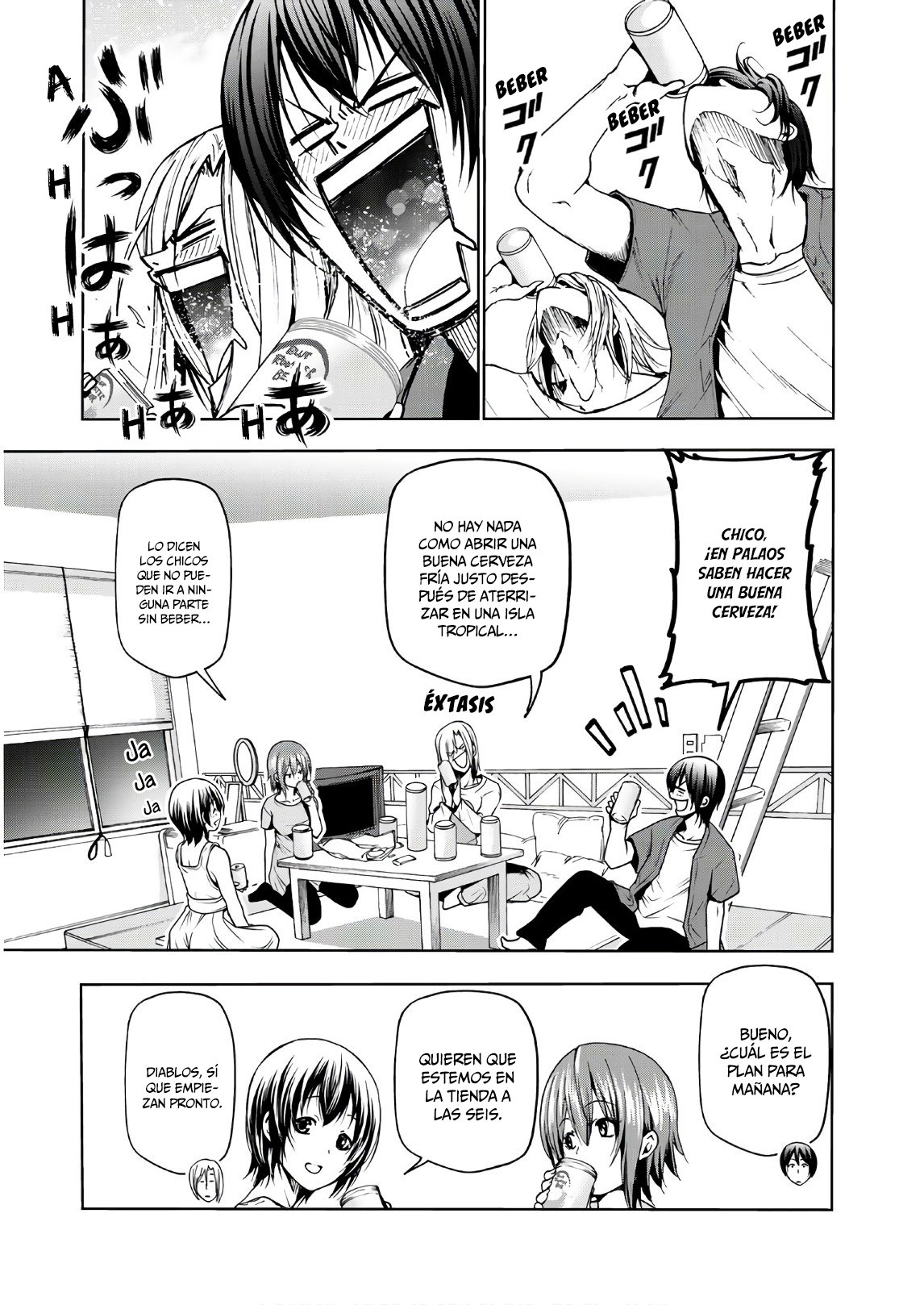 Grand Blue Capitulo 50: Reunión página 37