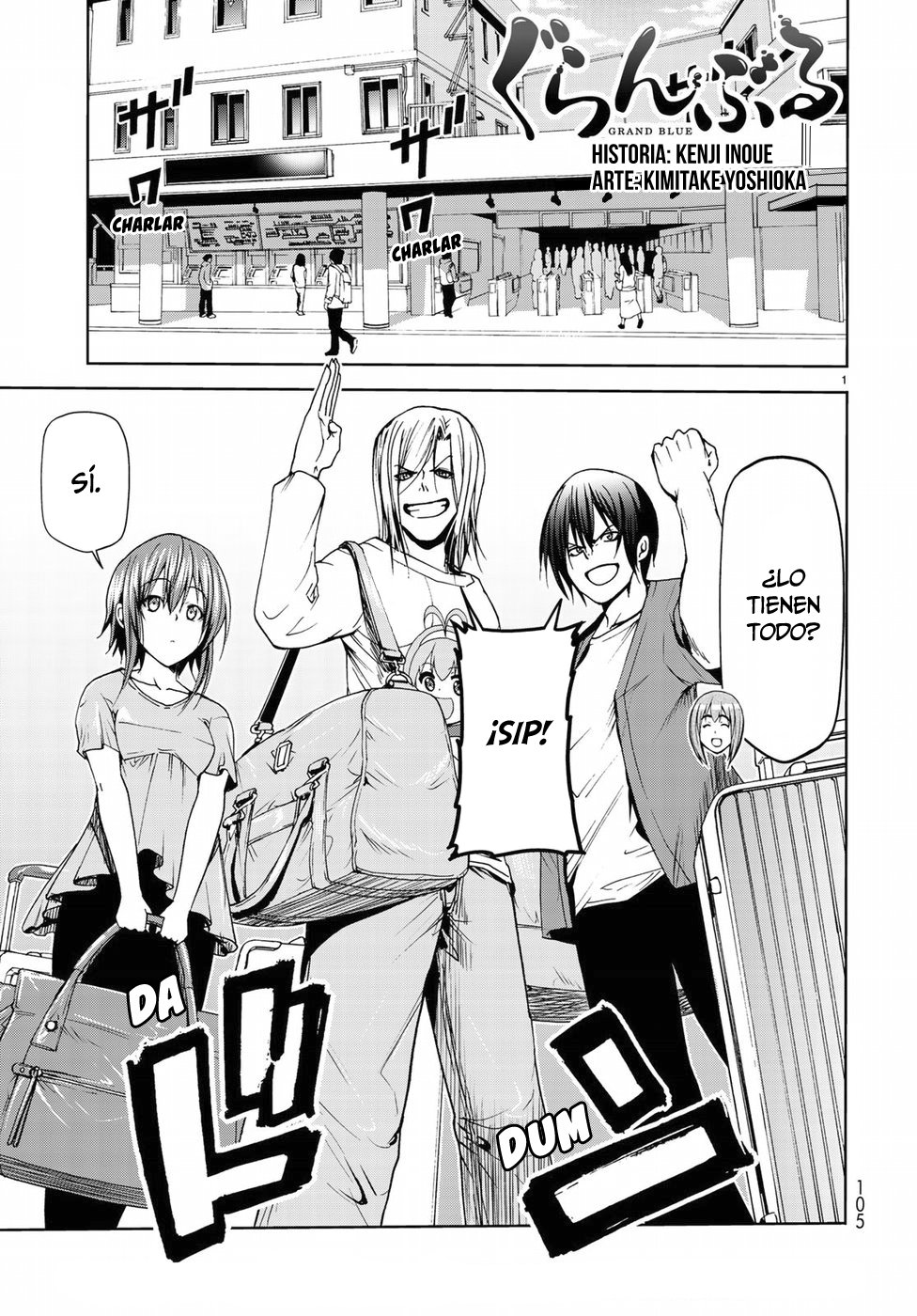 Grand Blue Capitulo 50: Reunión página 4