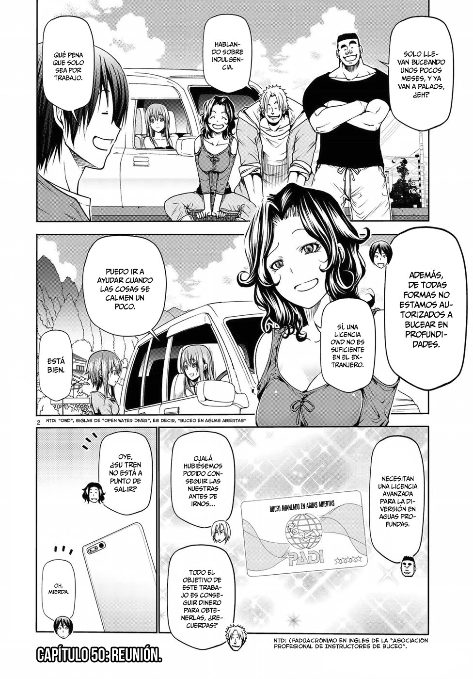 Grand Blue Capitulo 50: Reunión página 5