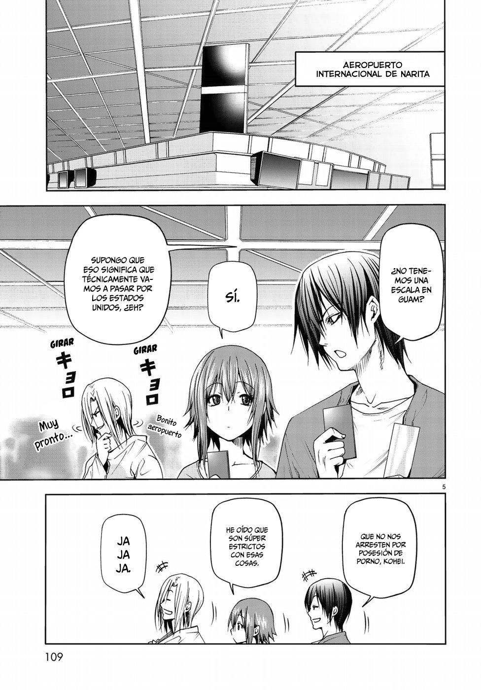 Grand Blue Capitulo 50: Reunión página 8