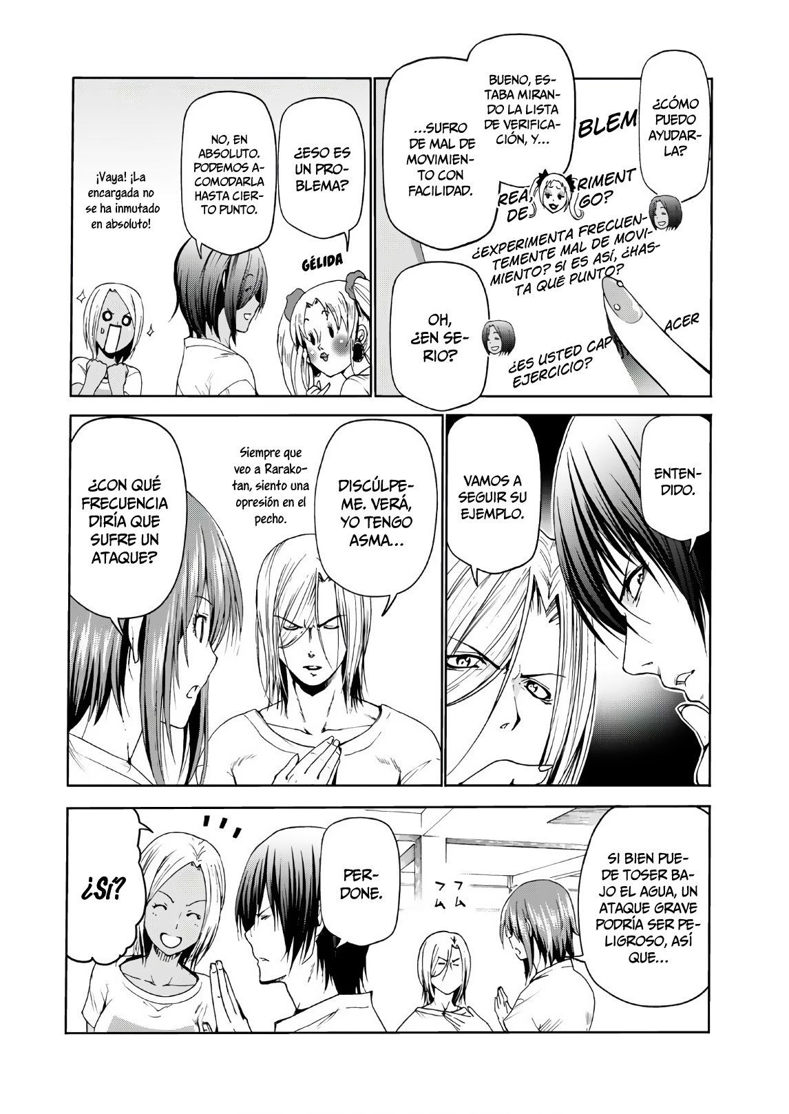 Grand Blue Capitulo 51: Los mares de Palaos página 13