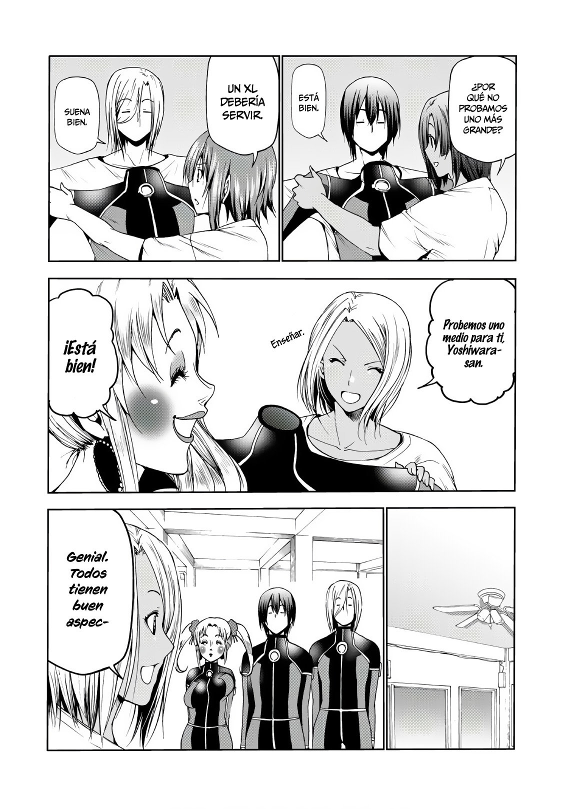 Grand Blue Capitulo 51: Los mares de Palaos página 15
