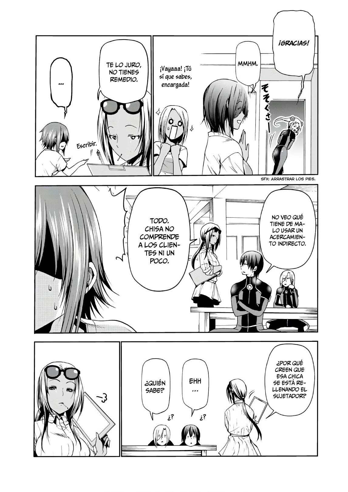 Grand Blue Capitulo 51: Los mares de Palaos página 18