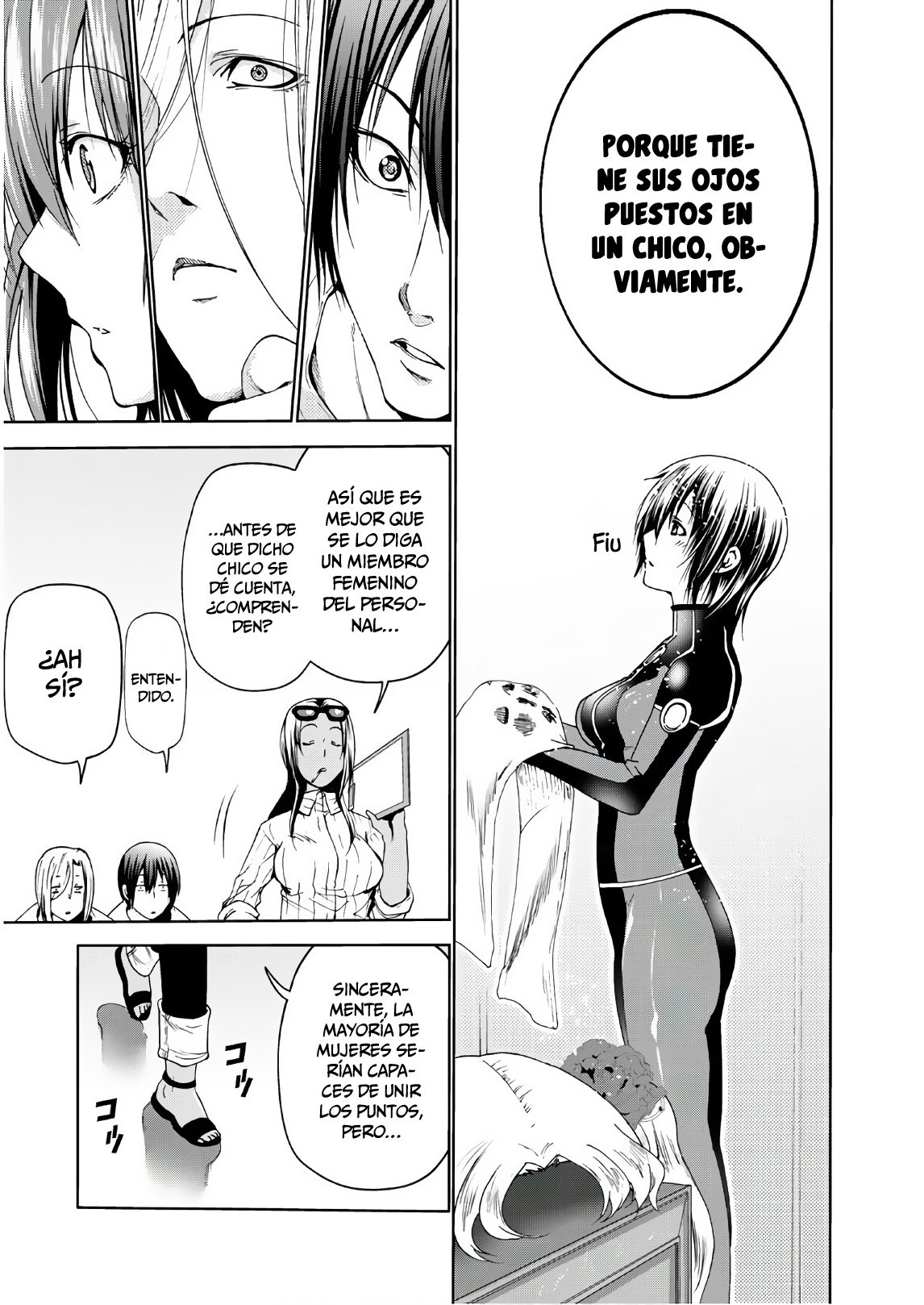 Grand Blue Capitulo 51: Los mares de Palaos página 19