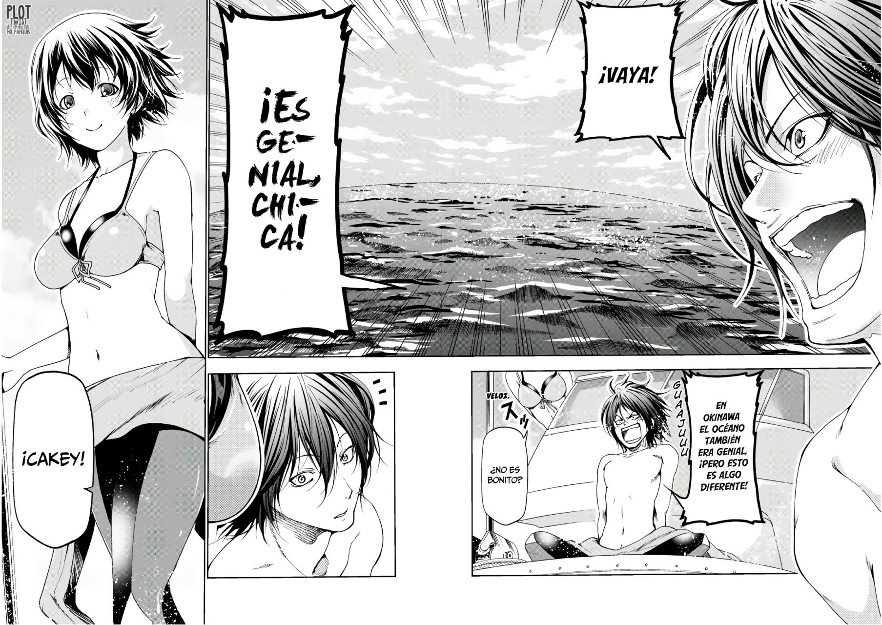 Grand Blue Capitulo 51: Los mares de Palaos página 22
