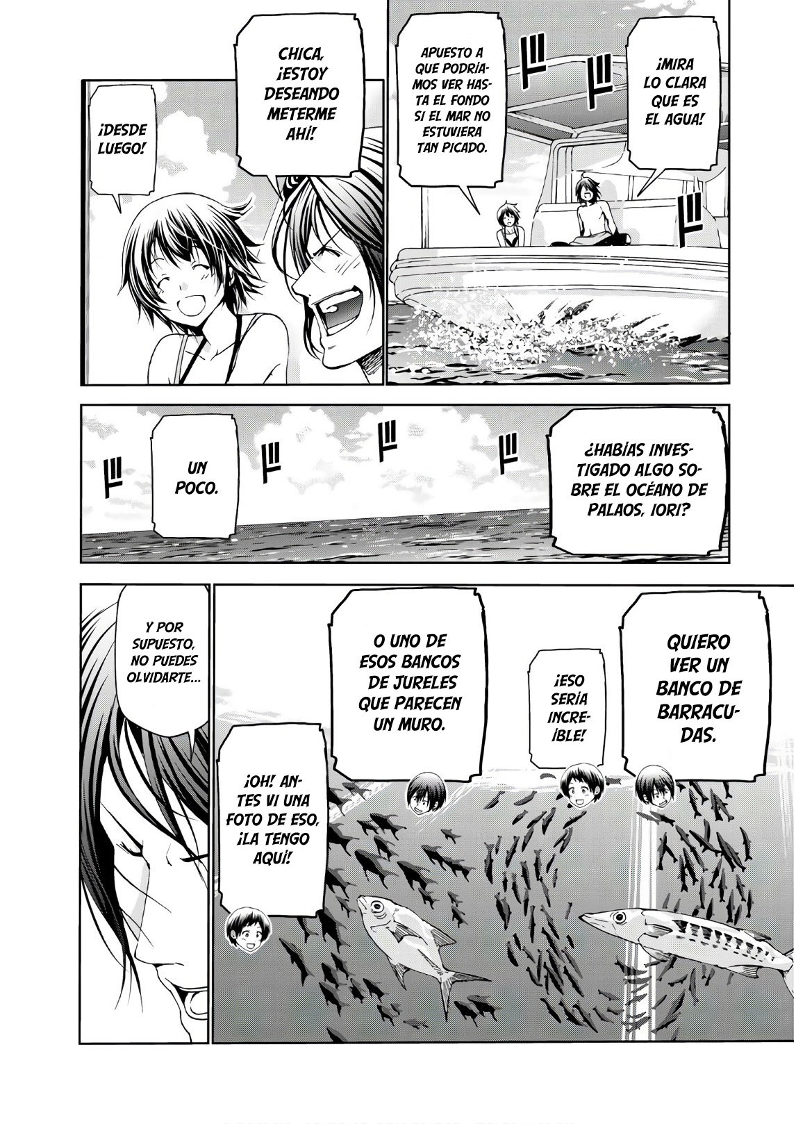 Grand Blue Capitulo 51: Los mares de Palaos página 23