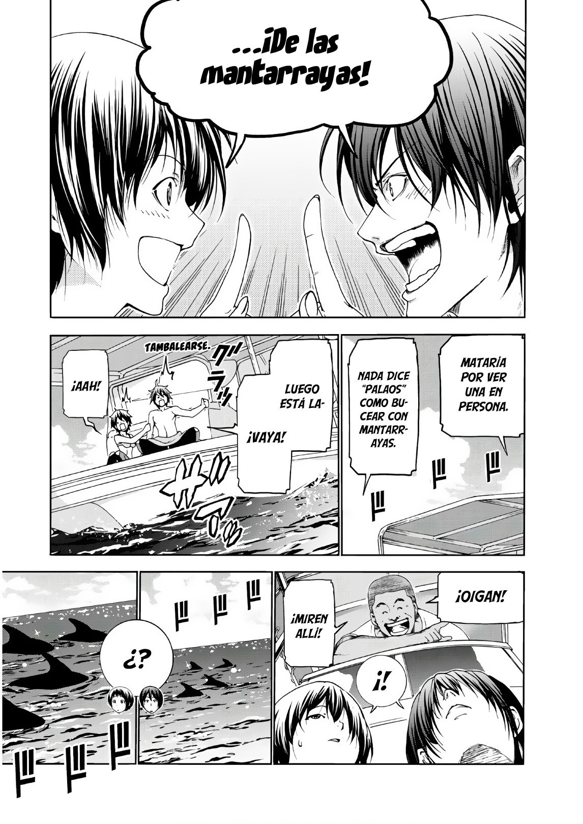 Grand Blue Capitulo 51: Los mares de Palaos página 24