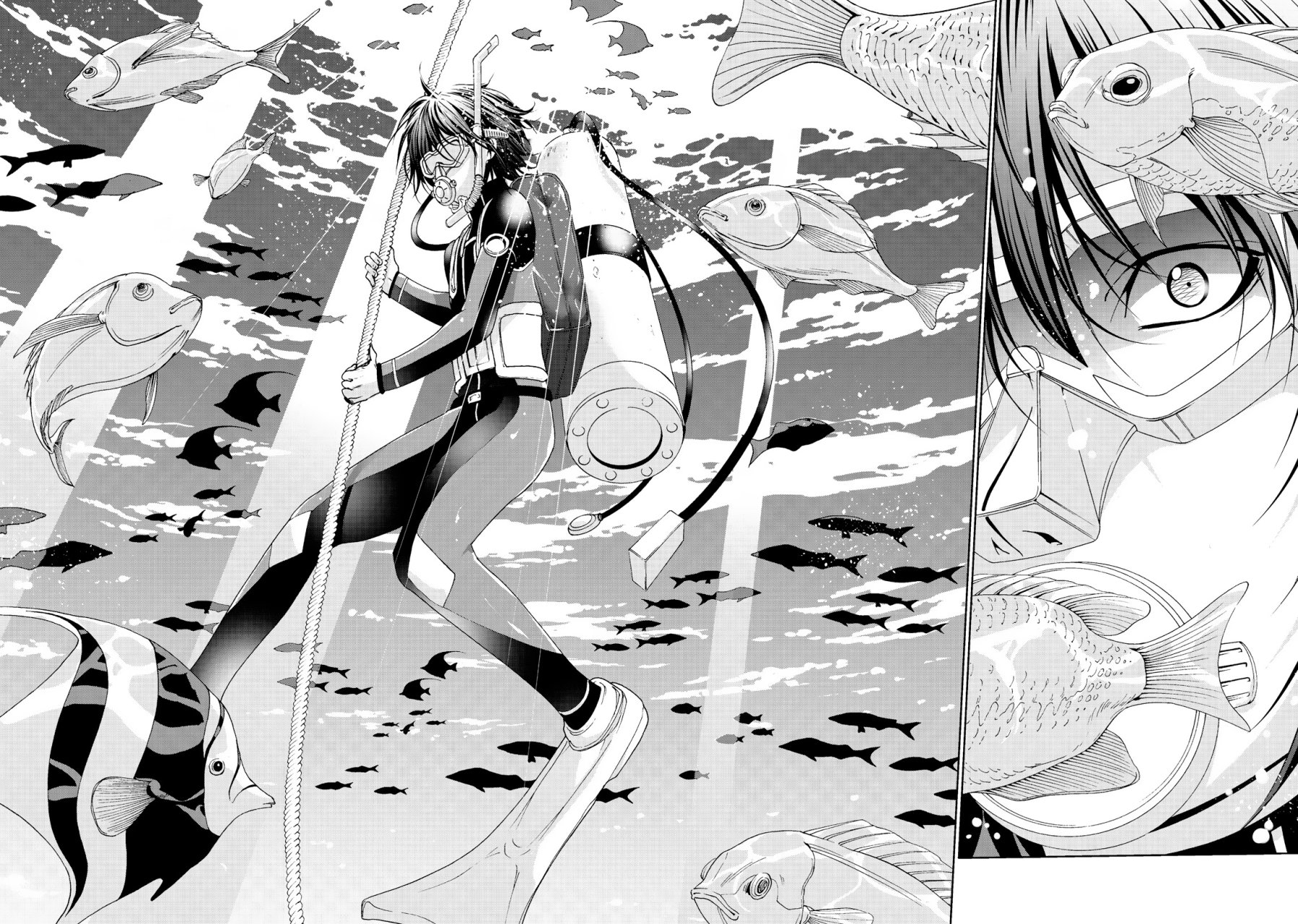 Grand Blue Capitulo 51: Los mares de Palaos página 29