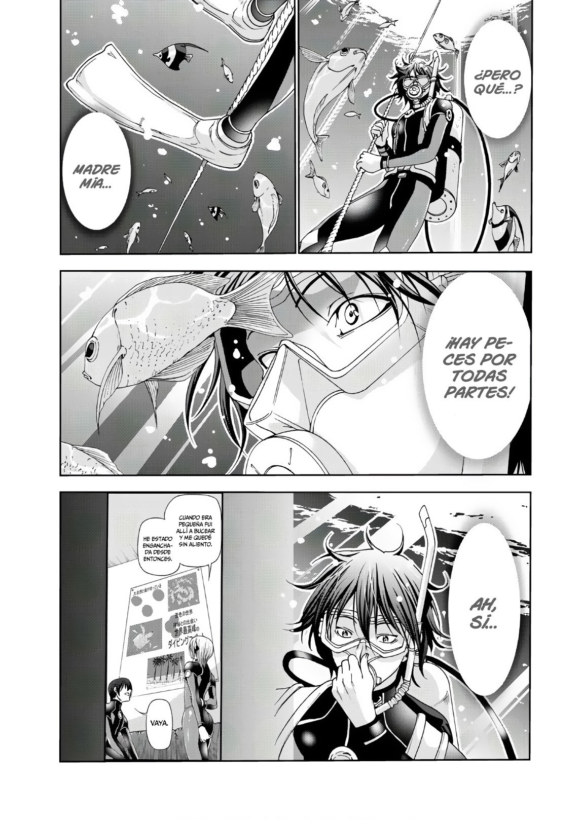 Grand Blue Capitulo 51: Los mares de Palaos página 30
