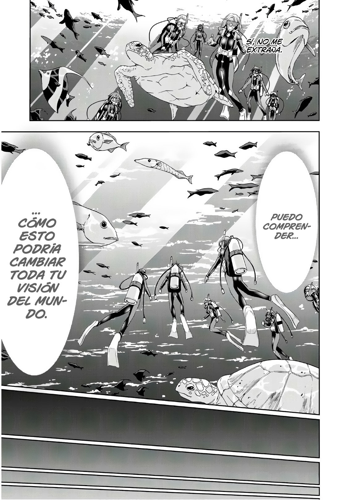 Grand Blue Capitulo 51: Los mares de Palaos página 31