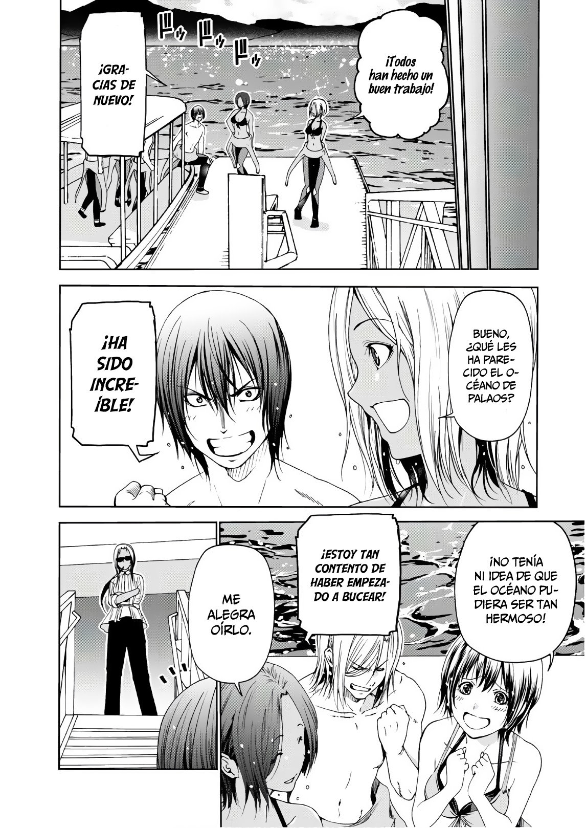 Grand Blue Capitulo 51: Los mares de Palaos página 32